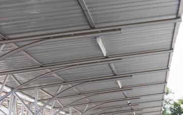 installing Old Polmont metal roofing