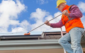 Old Polmont soft wash roof cleaning