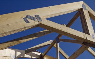Old Polmont roof trusses for new builds and additions